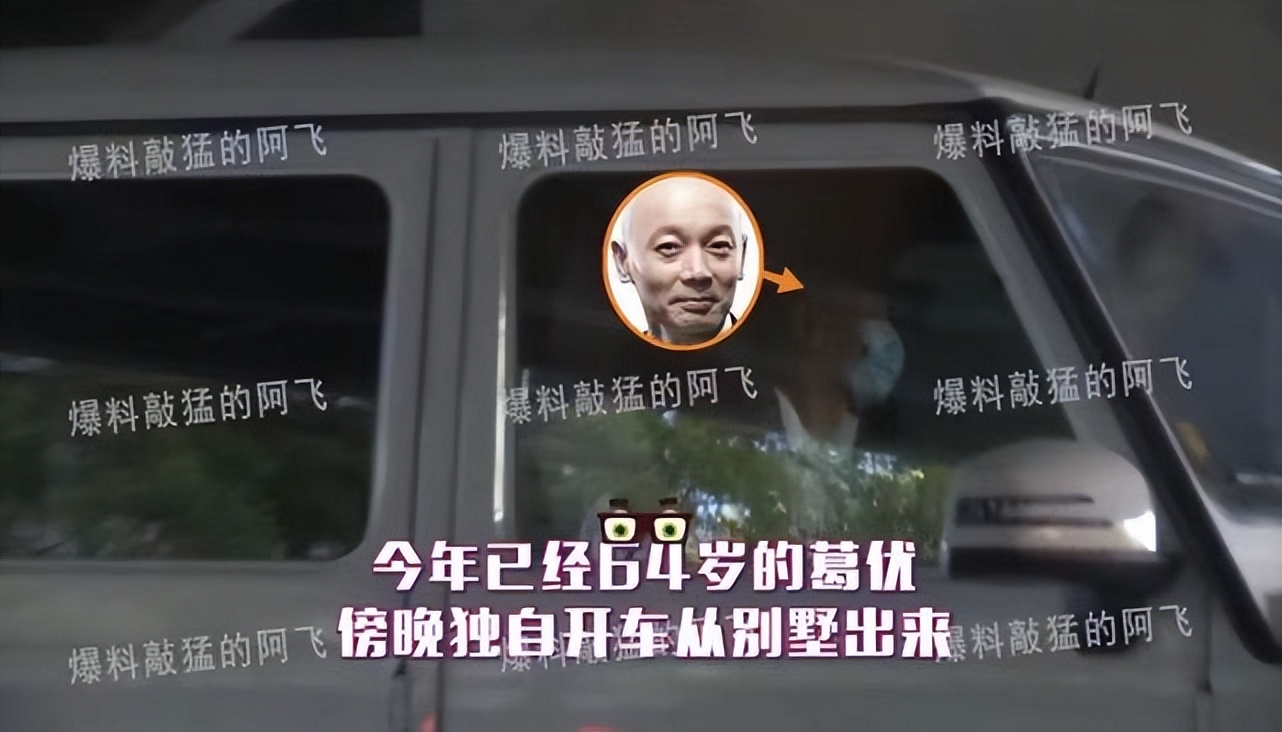 葛优携儿子外出吃饭，小61岁儿子全身照曝光，父子同框温情满满