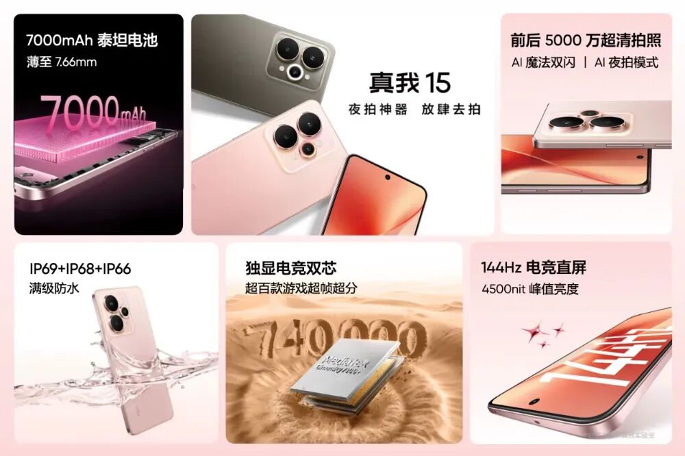 1199 真我15全系列开箱丨夜拍神器 超能小直屏