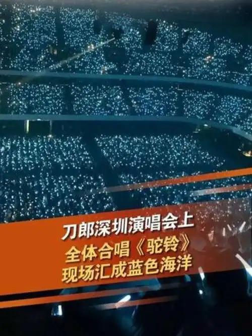 刀郎深圳演唱会落泪致谢歌迷