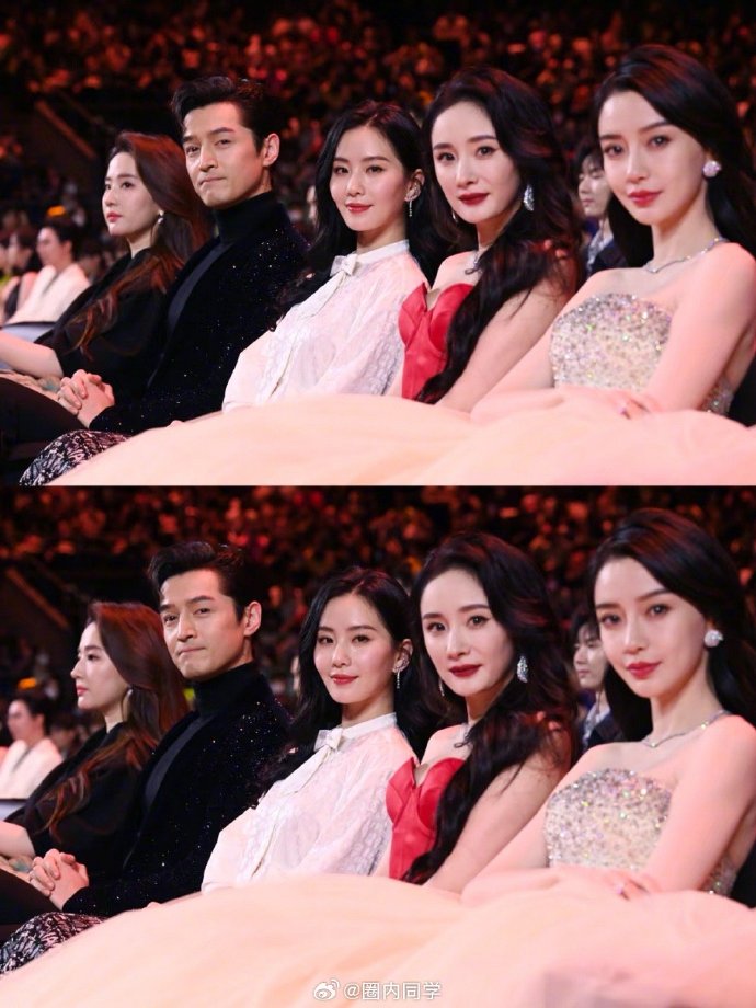 VOGUE这晚，江湖地位、人情世故，在没换礼服的刘亦菲身上体现了