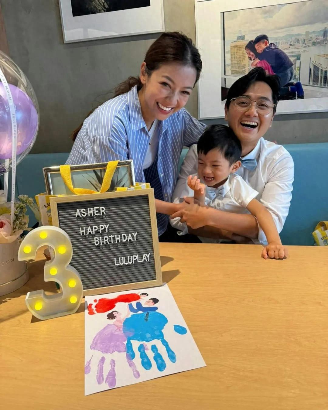 前TVB女星‘天使综合症’儿子有进步，赞表现出色已适应校园生活