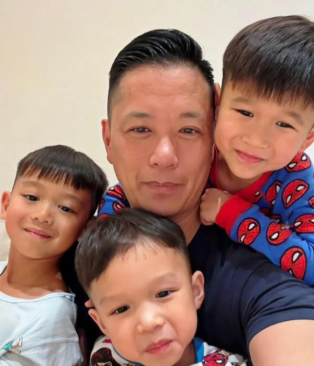 胡杏儿父亲节晒老公和儿子合影,9张照片都没有她,网友:离了?