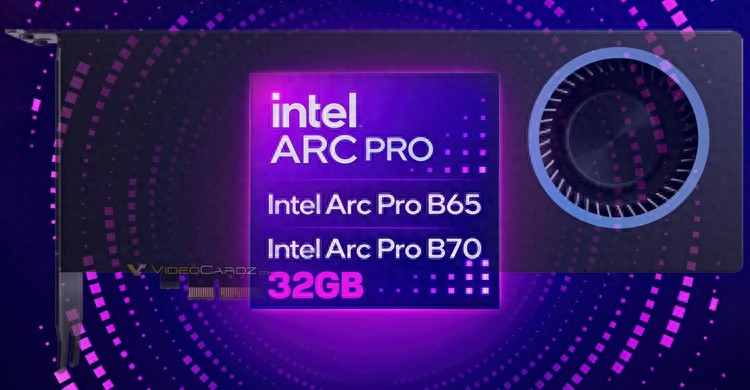 英特爾Arc B70顯卡規格曝光：4096顆流處理器，32GB顯存