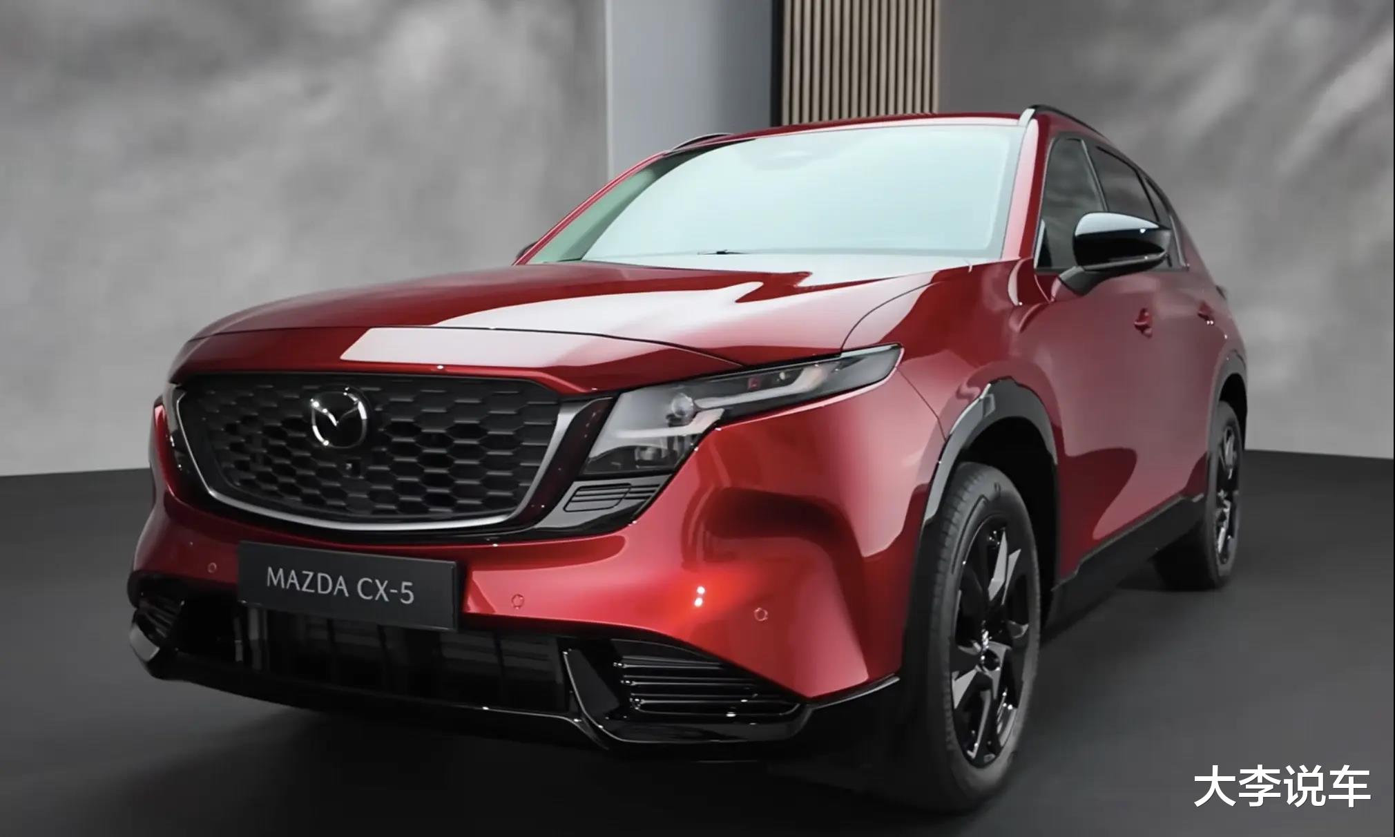 全新马自达CX-5实车曝光:更大、更精致,动力也将升级