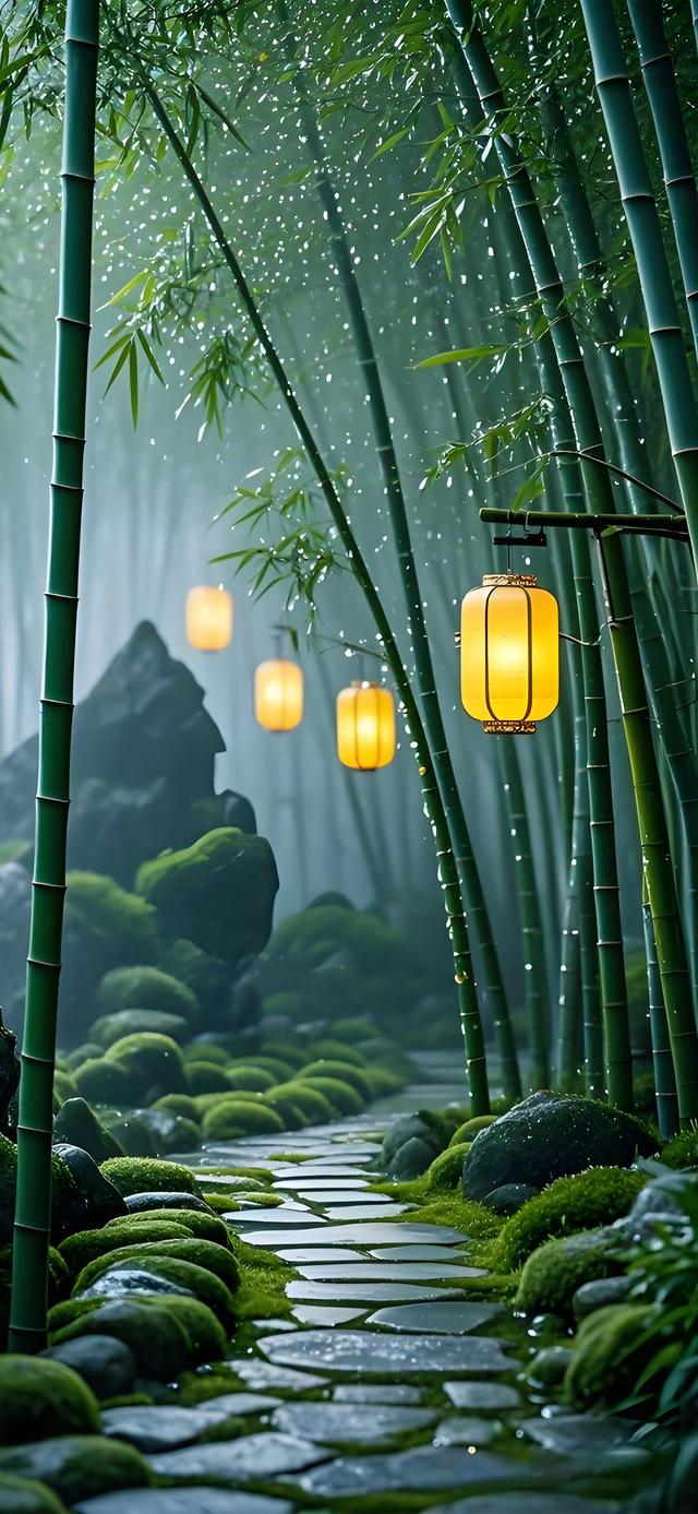 壁纸推荐 - 绿荫庭院莺声悄