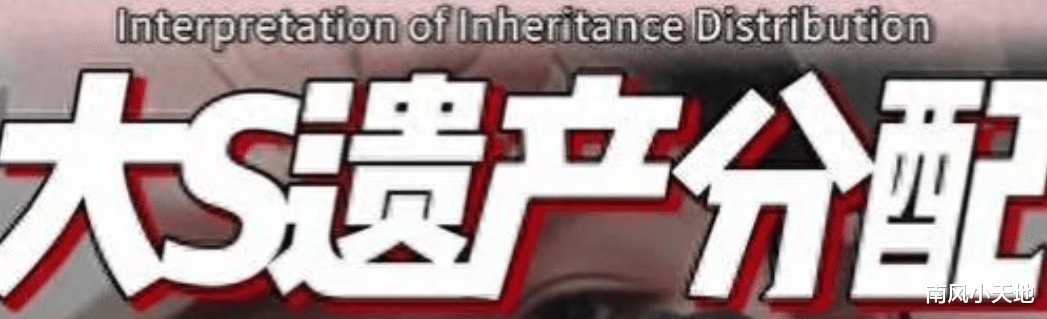 大S遗产分配尘埃落定,子女抚养权归属引热议,情感归属成谜题