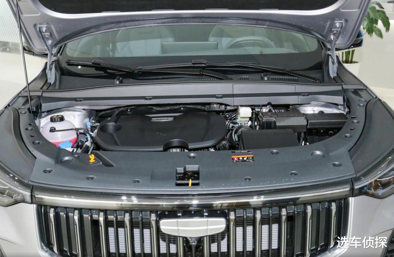 2026款吉利博越，价格7万多，1.5T+7DCT，四出排气