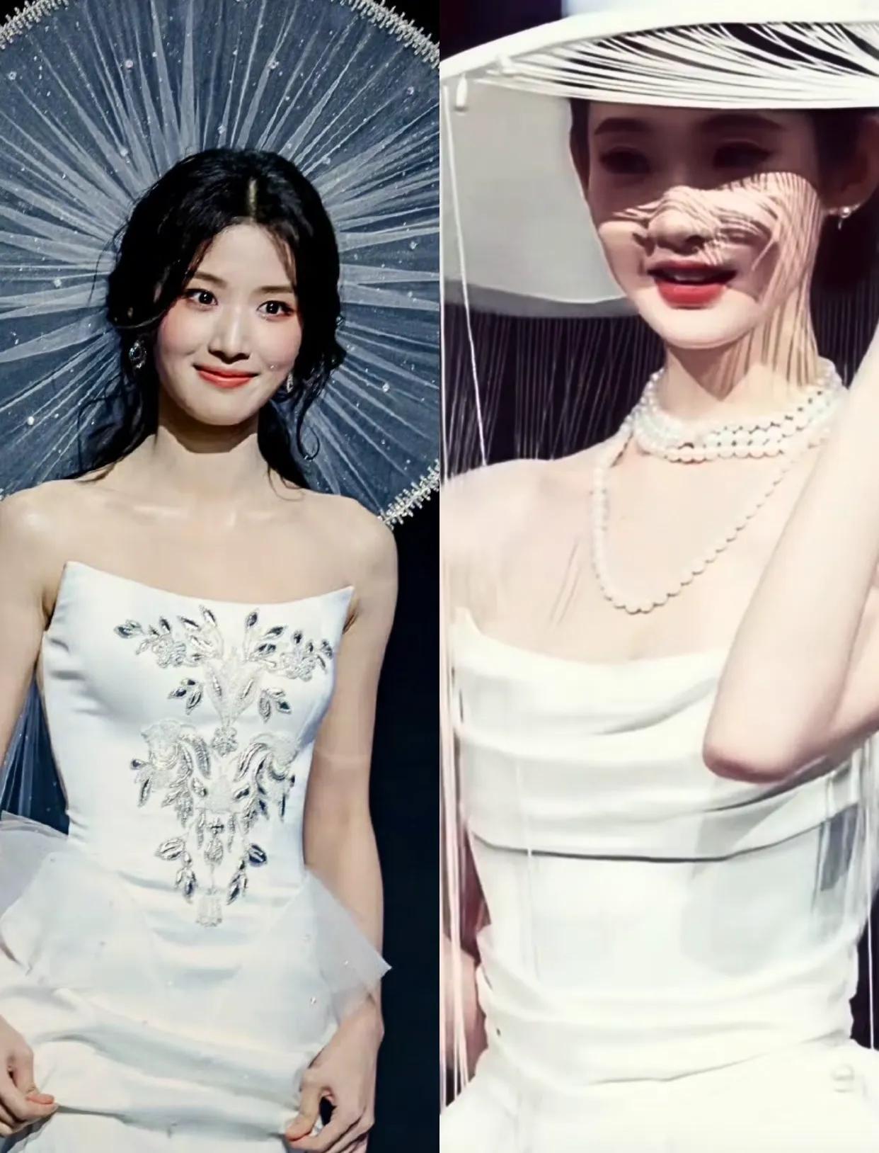 微博之夜最出圈造型！张艺凡成最大赢家，内娱终于有创新了