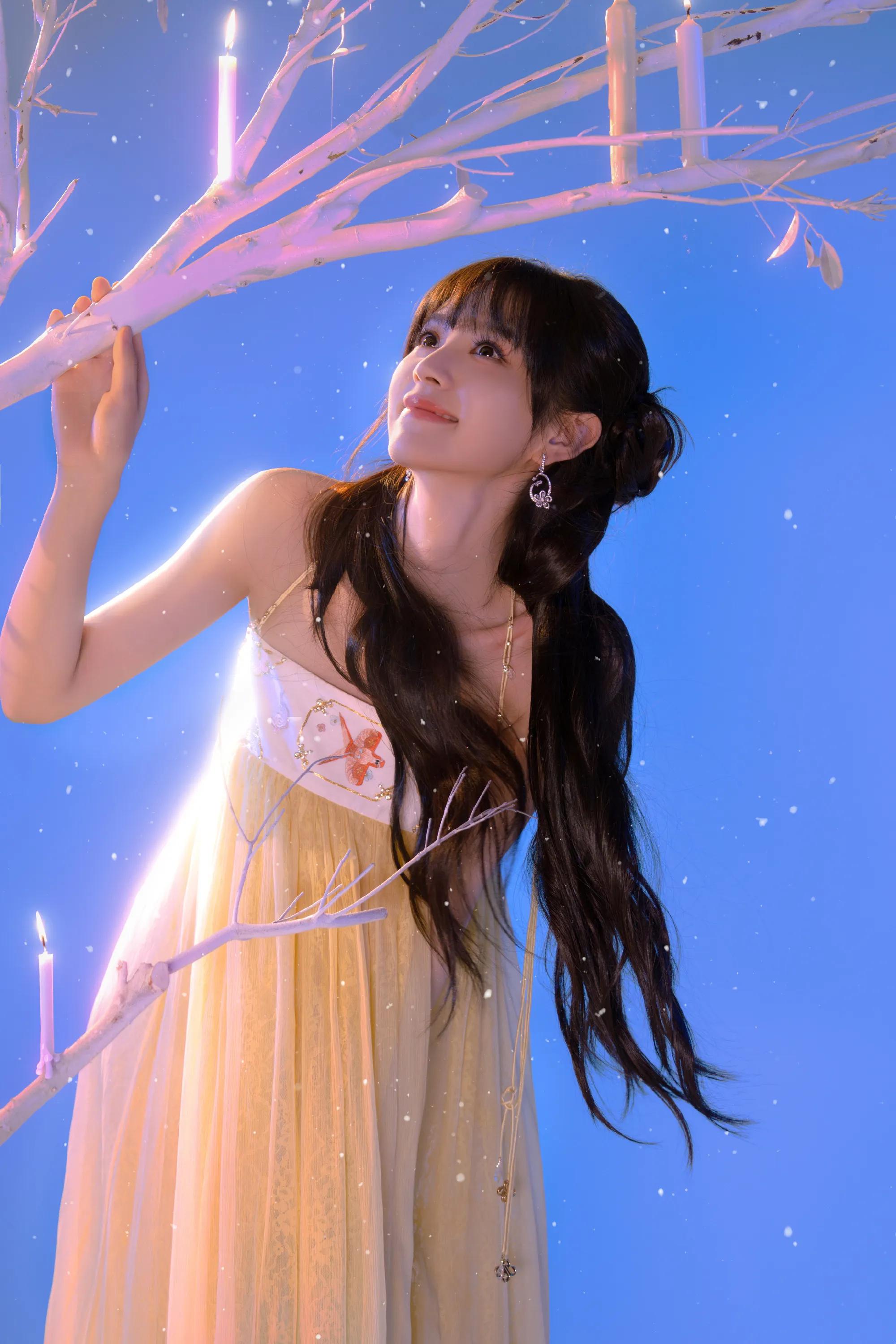 田曦薇公主裙甜美又可爱