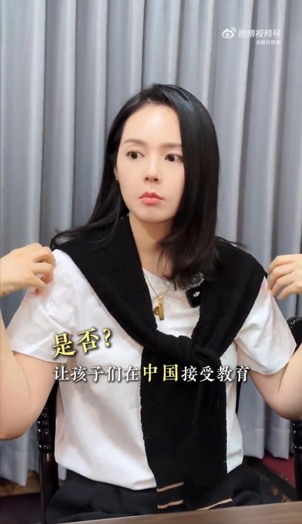 韩佳人想让孩子在中国接受教育,透露孩子很喜欢吃生煎包