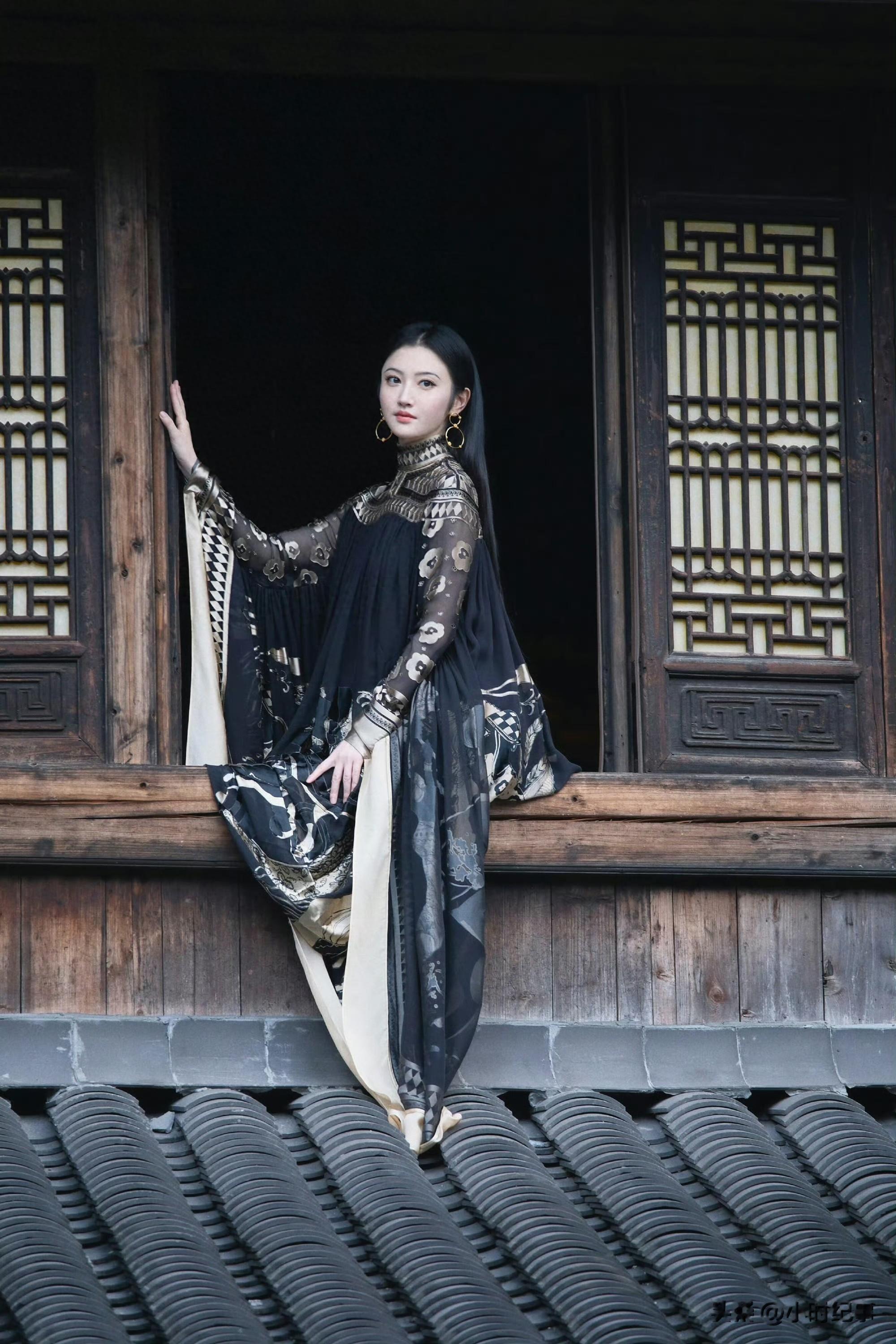 景甜|景甜在旗袍是无人超越的存在!举手投足间都是优雅与贵气