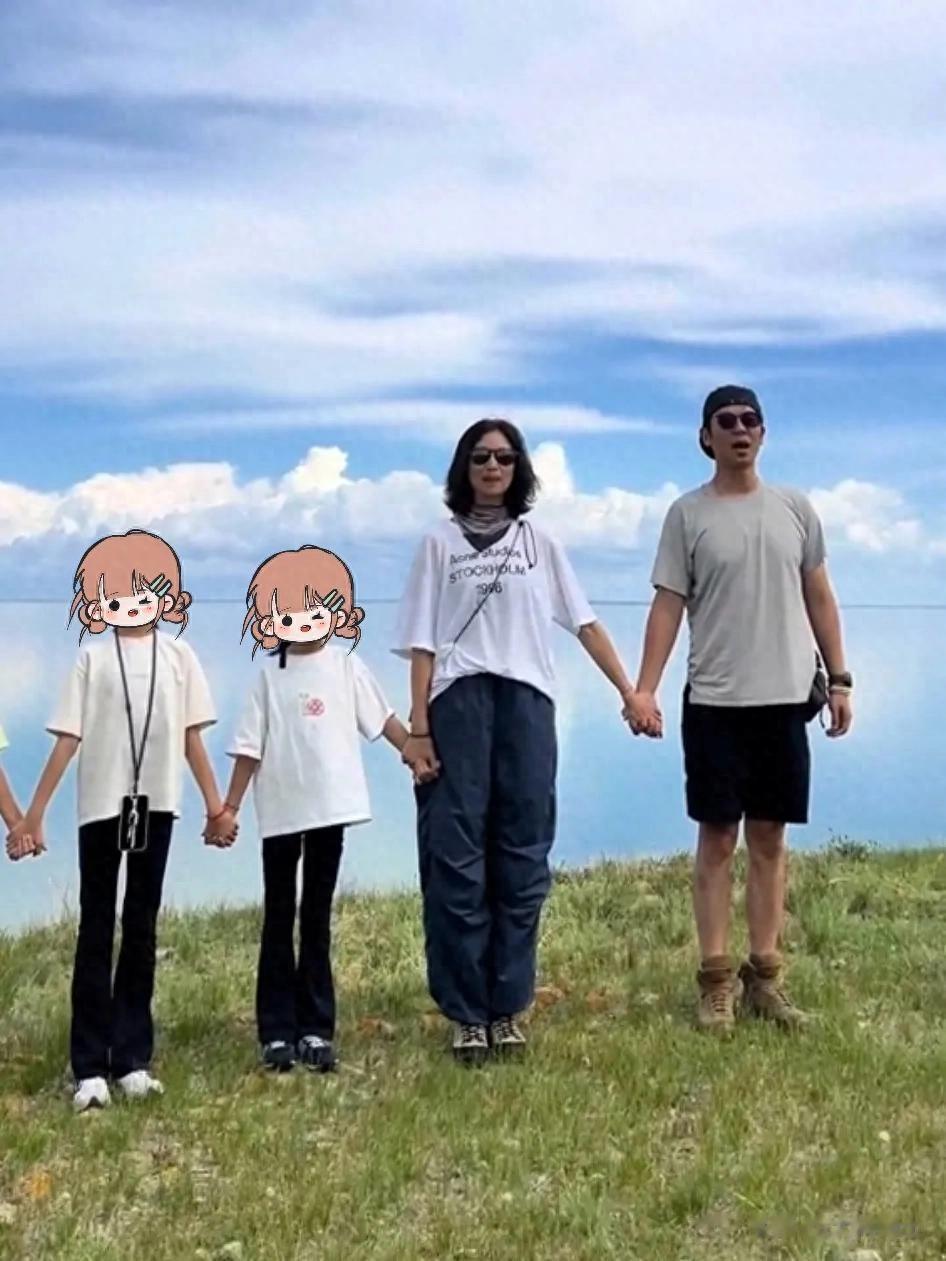 朱亚文一家内蒙古被偶遇，与牧民对饮、跳舞，两个女儿很可爱