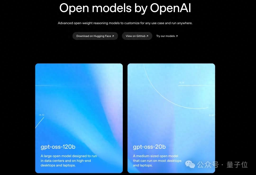 OpenAI开源2个推理模型:笔记本/手机就能跑,性能接近o4-mini