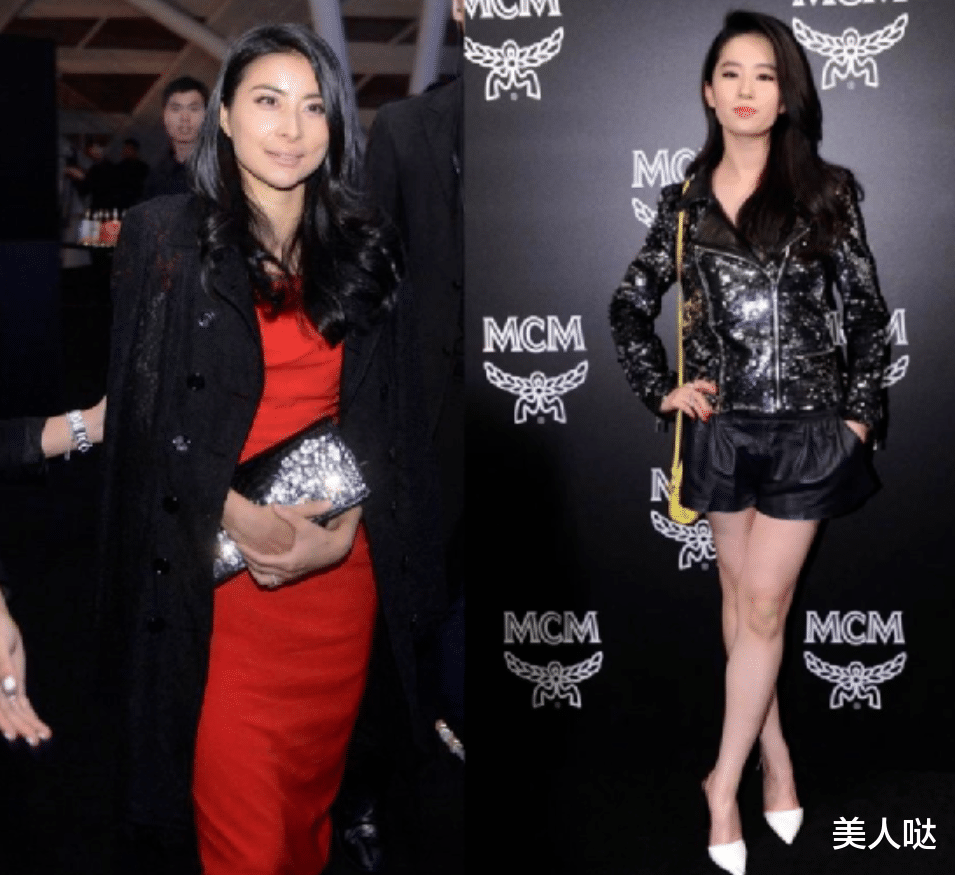 当郭晶晶遇上刘亦菲，终于见识到了贵妇脸与明星脸的差距有多大了