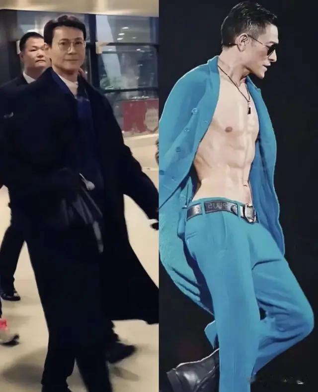 梁朝伟太平山晨跑被偶遇,63岁的他满头白发,面部老态,小腹突出