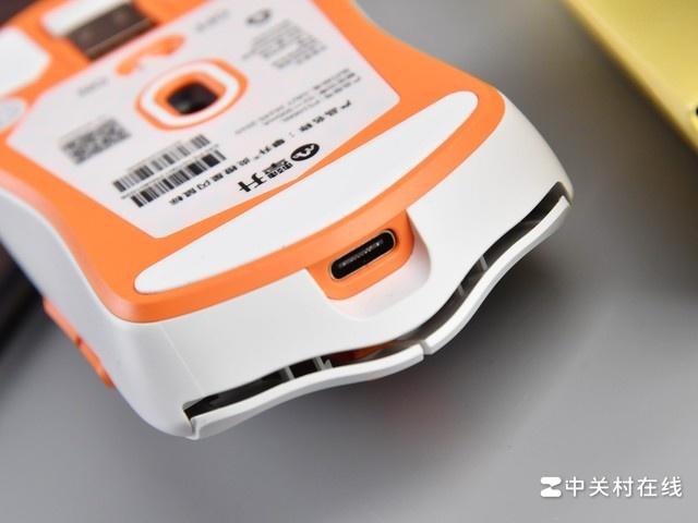 攀升炎橙星闪鼠标图赏:颜值手感都满分