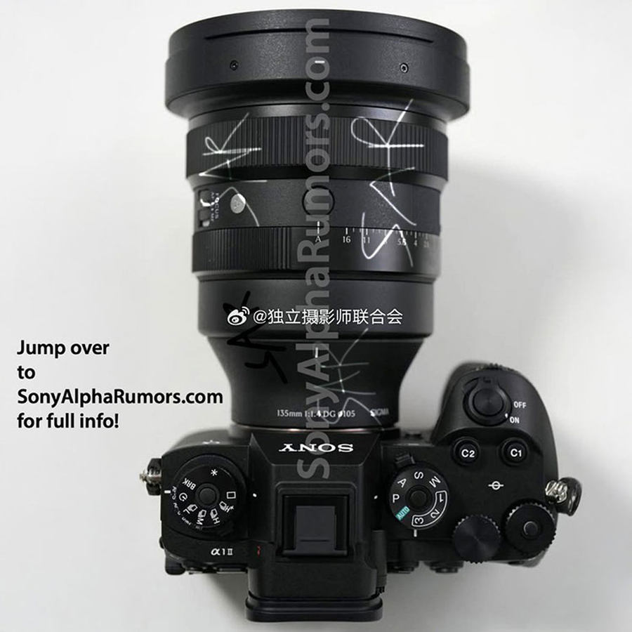 全新空气切割机?传闻适马135mm F1.4镜头即将发布