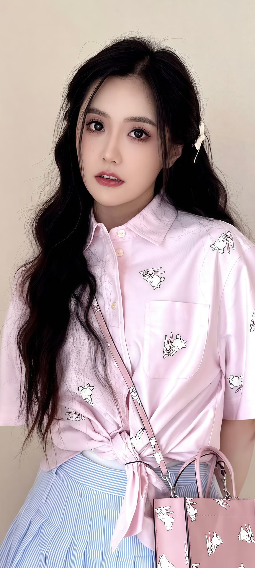 王艺瑾七夕甜度超标！穿泡泡袖白衬衫美成初恋，减脂餐却暴露本性