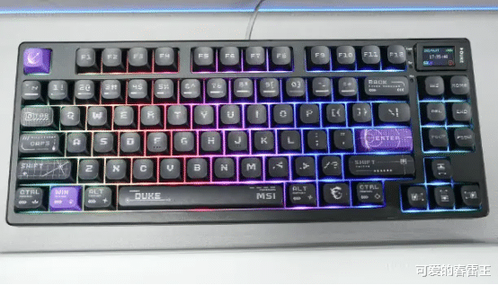 微星FORGE GK600 W方程式深度體驗：三模連接+全鍵熱插拔真香！