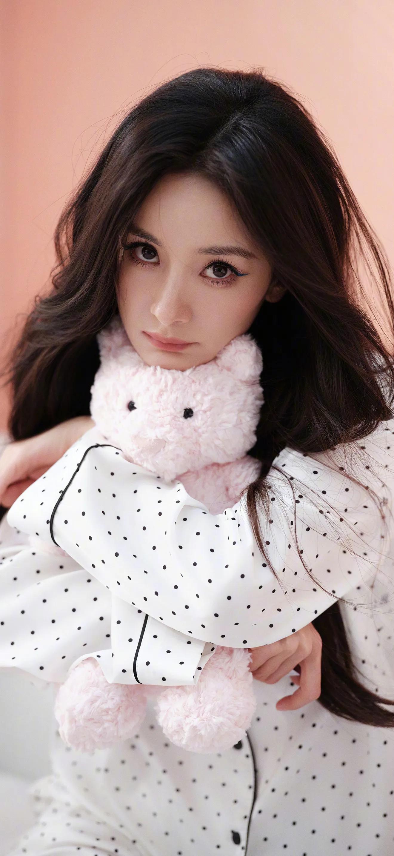 杨幂 居家睡衣 裸足 写真壁纸