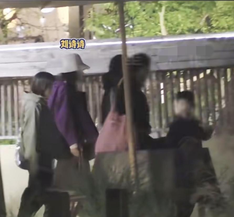 刘诗诗带儿子出来玩!6岁步步不回家被妈狂追扛上车,心疼吴奇隆