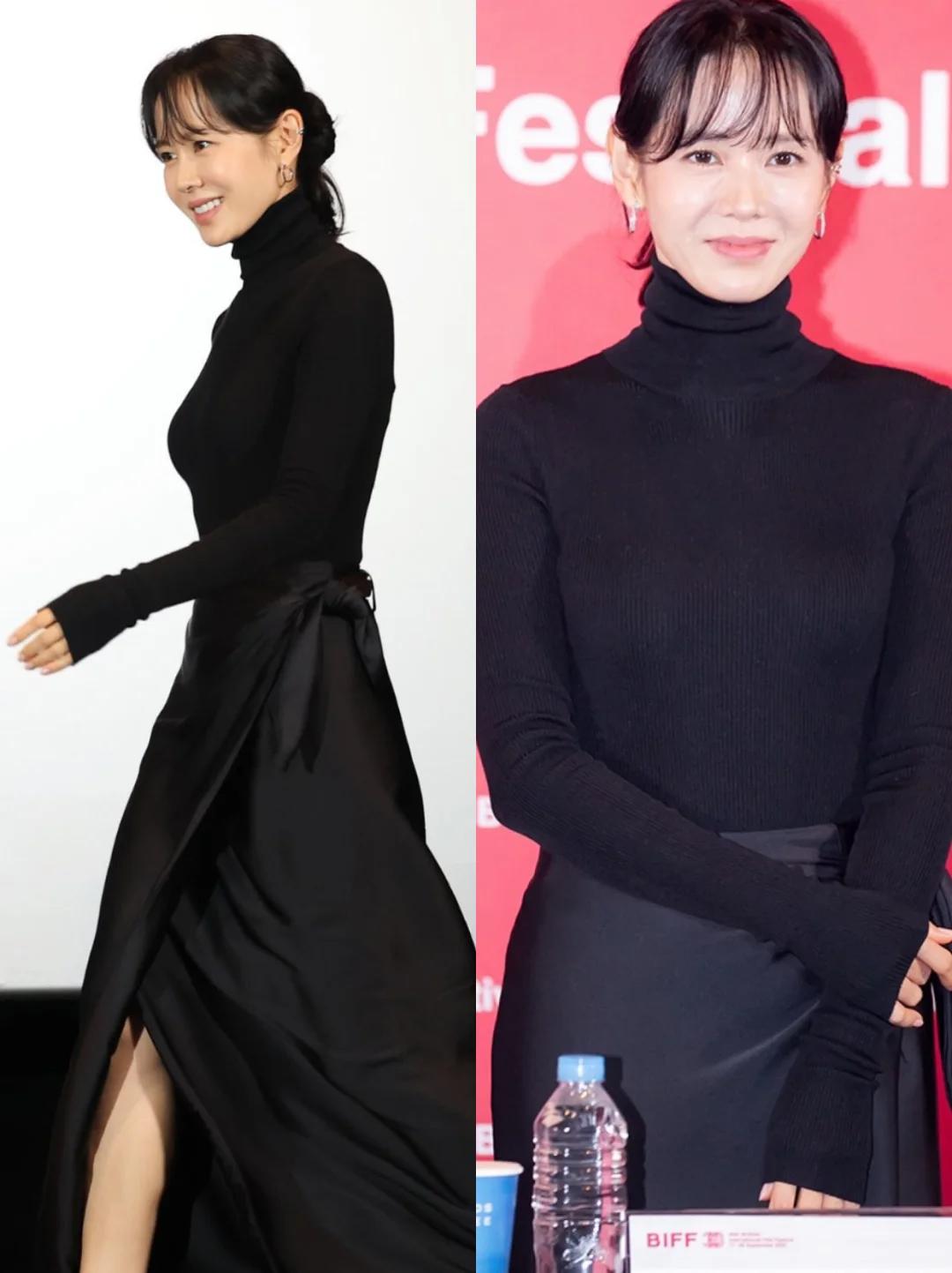 釜山电影节,舒淇穿“蕾丝睡裙”惊艳全场,脸上的褶子都是加分项