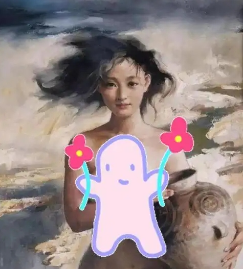 51岁周迅:\丁克\半辈子,低调现身肿瘤医院,如今人体画价值千万