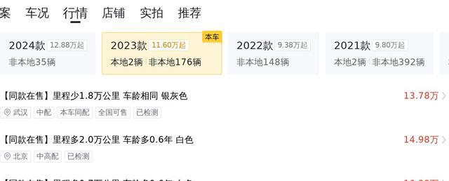 准新车!23款丰田凯美瑞2.0S骑士版,3.9万公里,入手不犹豫?