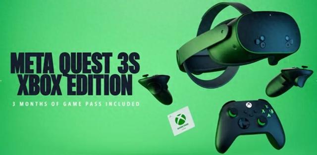 不到3000元，微軟聯合Meta推出Quest 3S Xbox