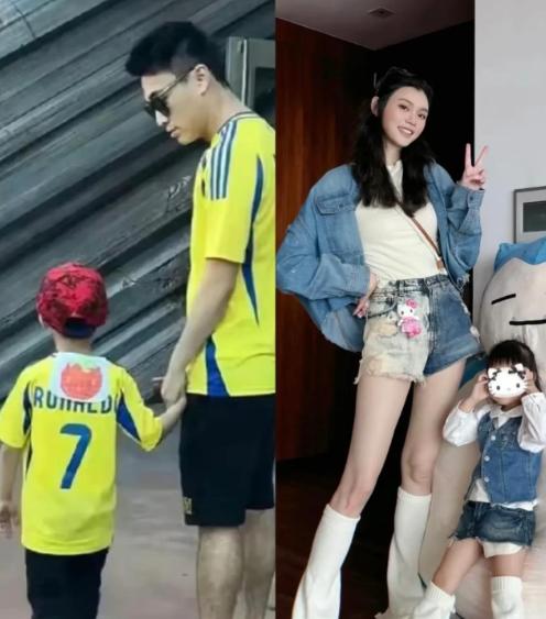 奚梦瑶和婆婆小姑子过圣诞节！三人同框合影摆造型，曝光超大豪宅