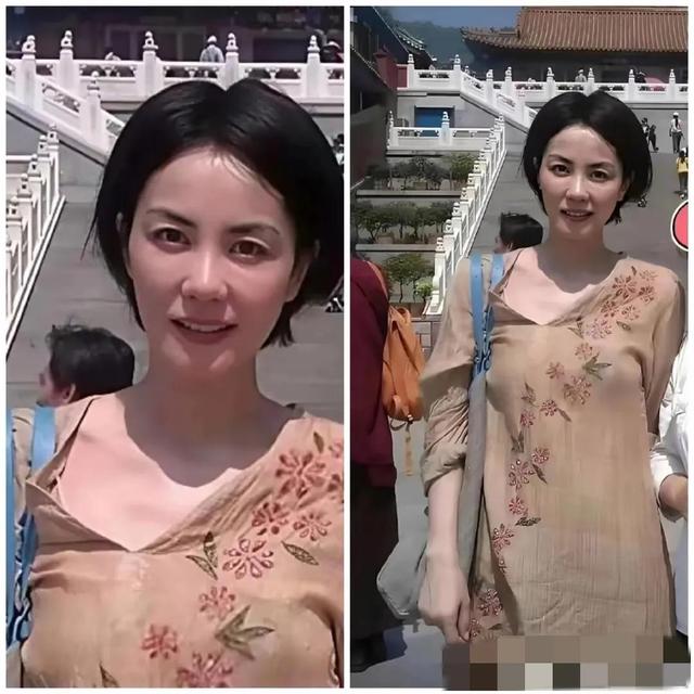 王菲现身福建寺庙祈福 穿棉麻素衣背帆布包 素颜超淡定 她信佛好多年