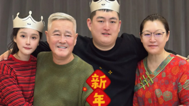 赵本山女儿晒一家6口照，和哥哥体格差悬殊，小皮长牙后更像舅