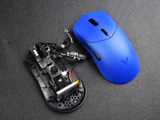 雷柏VT7二代双8K双模游戏鼠标评测 轻量化、全自研、顶级模具