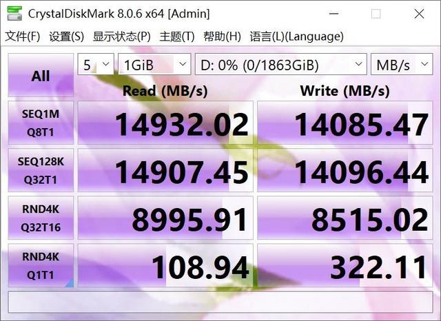 消费级王炸选手！闪迪WD_BLACK SN8100 PCIe5.0 SSD测评