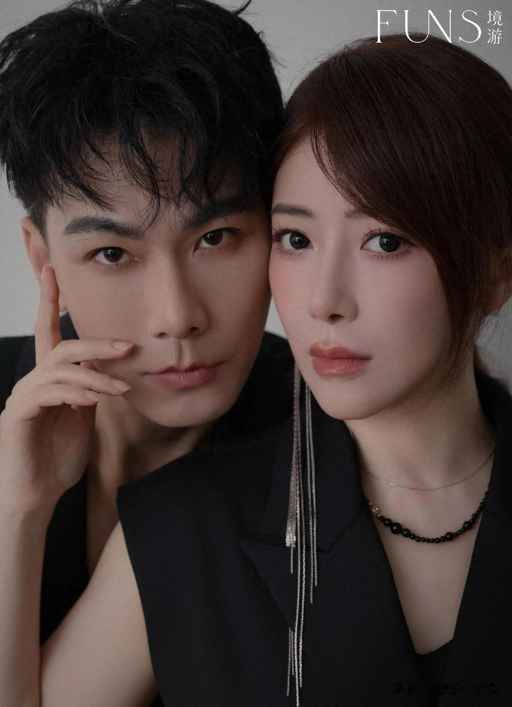 陈紫函戴向宇七夕大片，郎才女貌姐弟恋好甜蜜！结婚多年恩爱如初