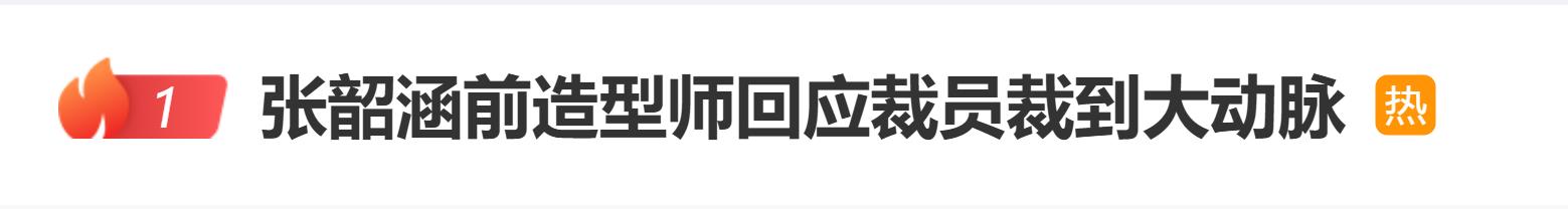 张韶涵前造型师回应裁员裁到大动脉：离职与高薪挖角无关