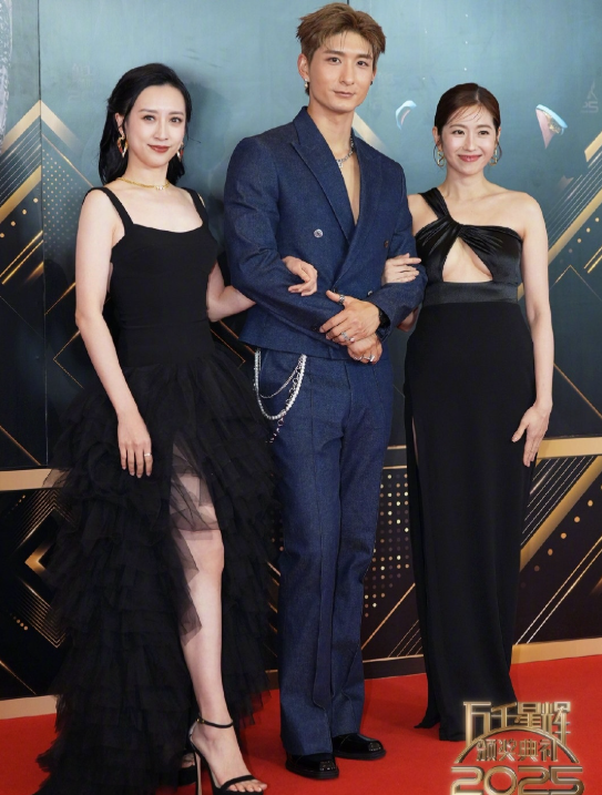 看TVB颁奖礼红毯上的女星，真的捏了一把汗！香港娱乐圈完了