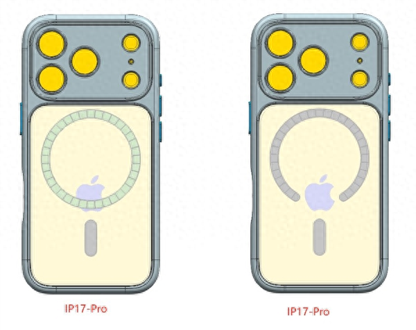 iPhone 17 Pro Logo位置下移：MagSafe也要重新調整