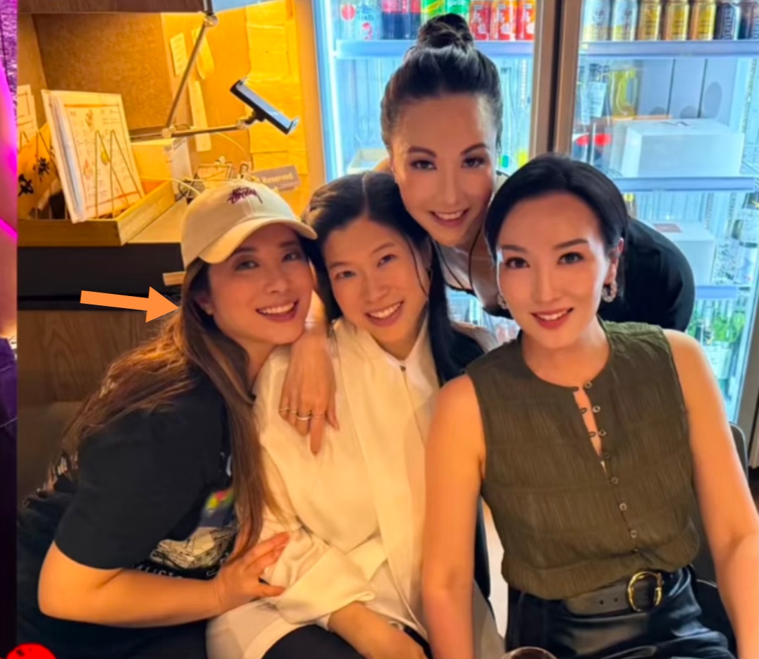 徐子淇妹妹与名媛聚会,打扮低调一脸富态,嫁富商生3子很幸福