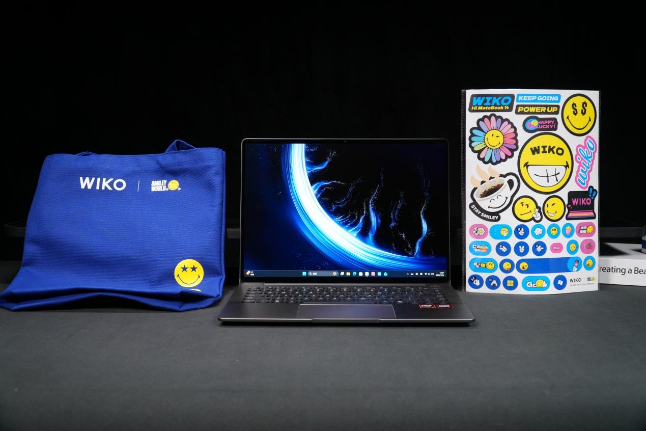 波點藝術鍵盤！去同質化設計的WIKO Hi MateBook 14評測