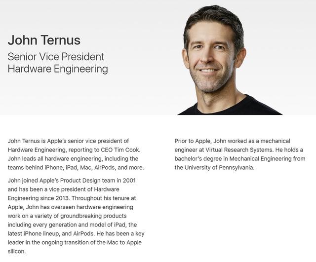 蘋果COO年內退休 新“太子”曾負責開發M1處理器