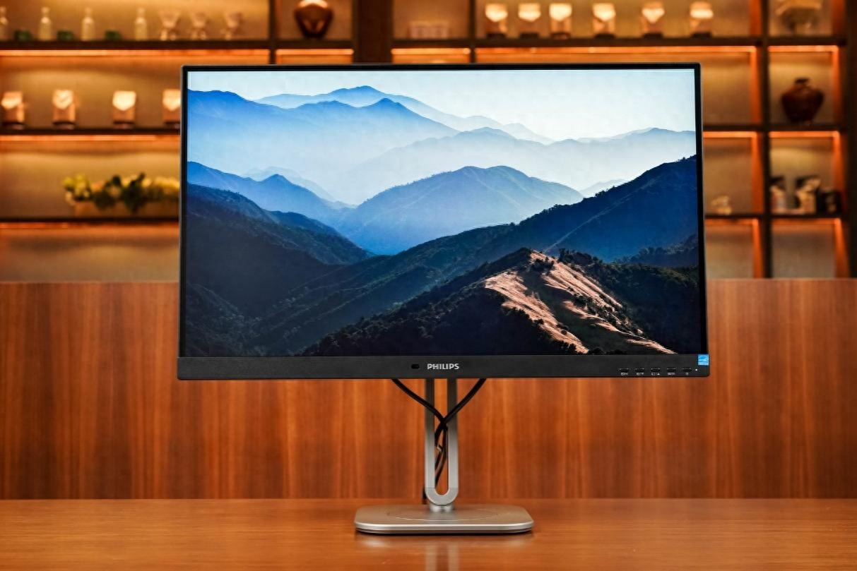 飞利浦27B2W5600显示器 无线办公再添新成员