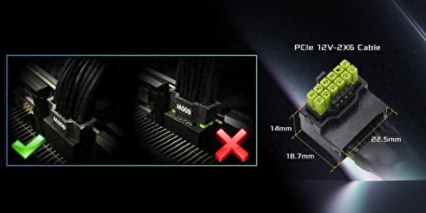 防止顯卡燒熔！華擎推出12V-2×6 L型供電線：內置傳感器避免過熱