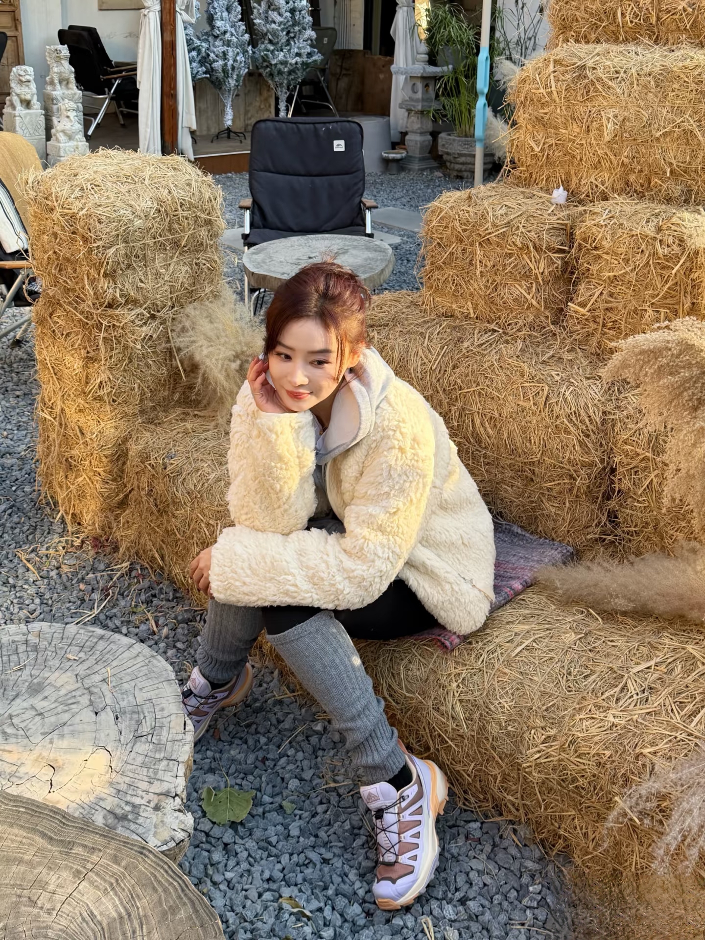 袁姗姗分享最新美照