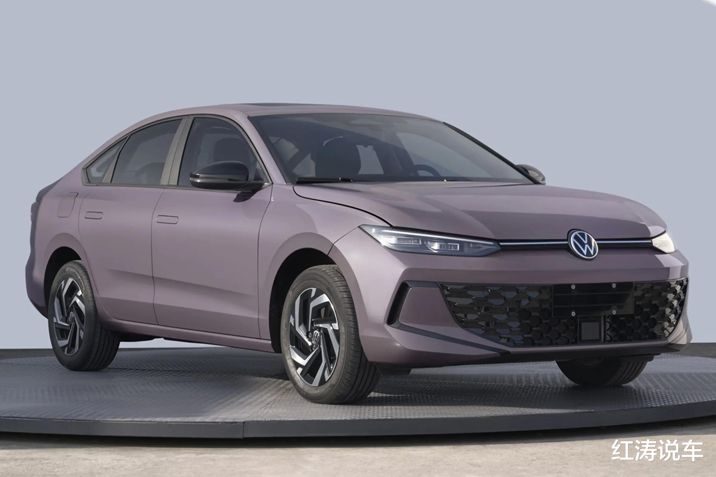 全新大众朗逸PRO现身,酷似“帕萨特PRO”,隐藏门把手+电子怀挡