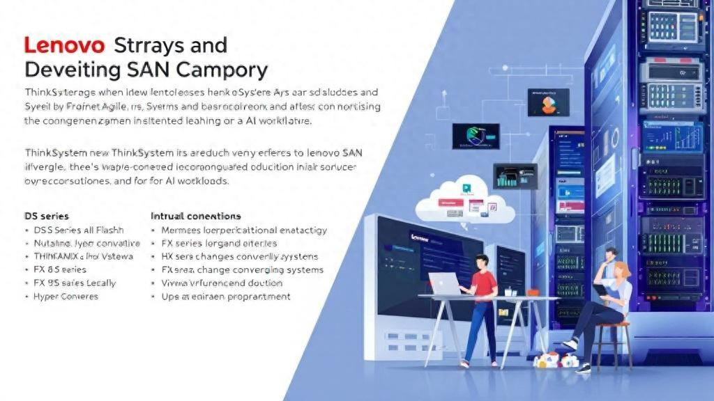 聯想推出新SAN存儲陣列和多樣化超融合系統，布局AI基礎設施
