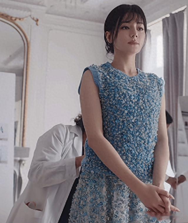 迪丽热巴金智秀迪奥大秀试妆花絮