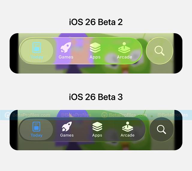 史诗级削弱!iOS 26 Beta 3推送,苹果把液态玻璃“优化”回磨砂玻璃