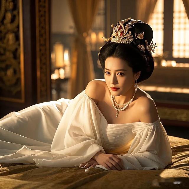 高圆圆化身武媚娘，美到窒息，让人一眼万年！