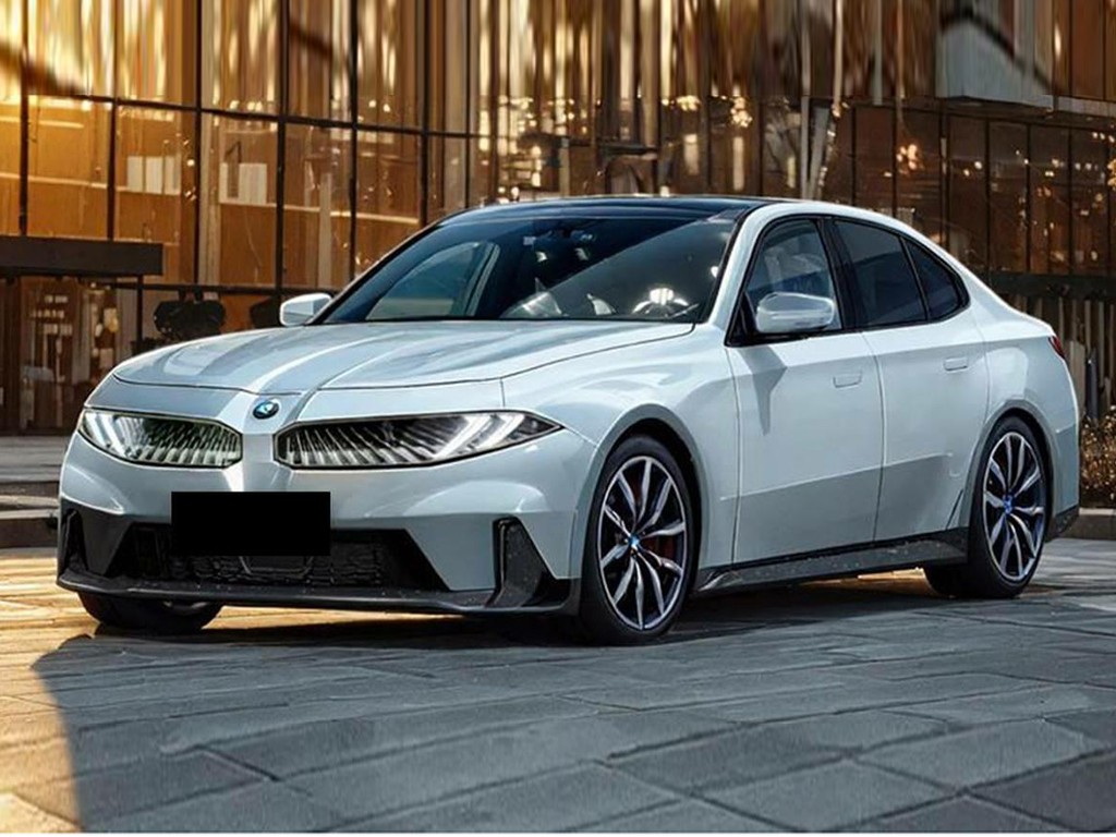 全新宝马3系再曝渲染图!前后变化很大,又是耐看型?